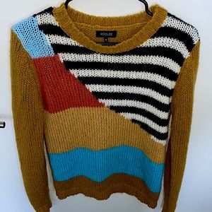 Roolee multicolor sweater (worn once) (great condition)